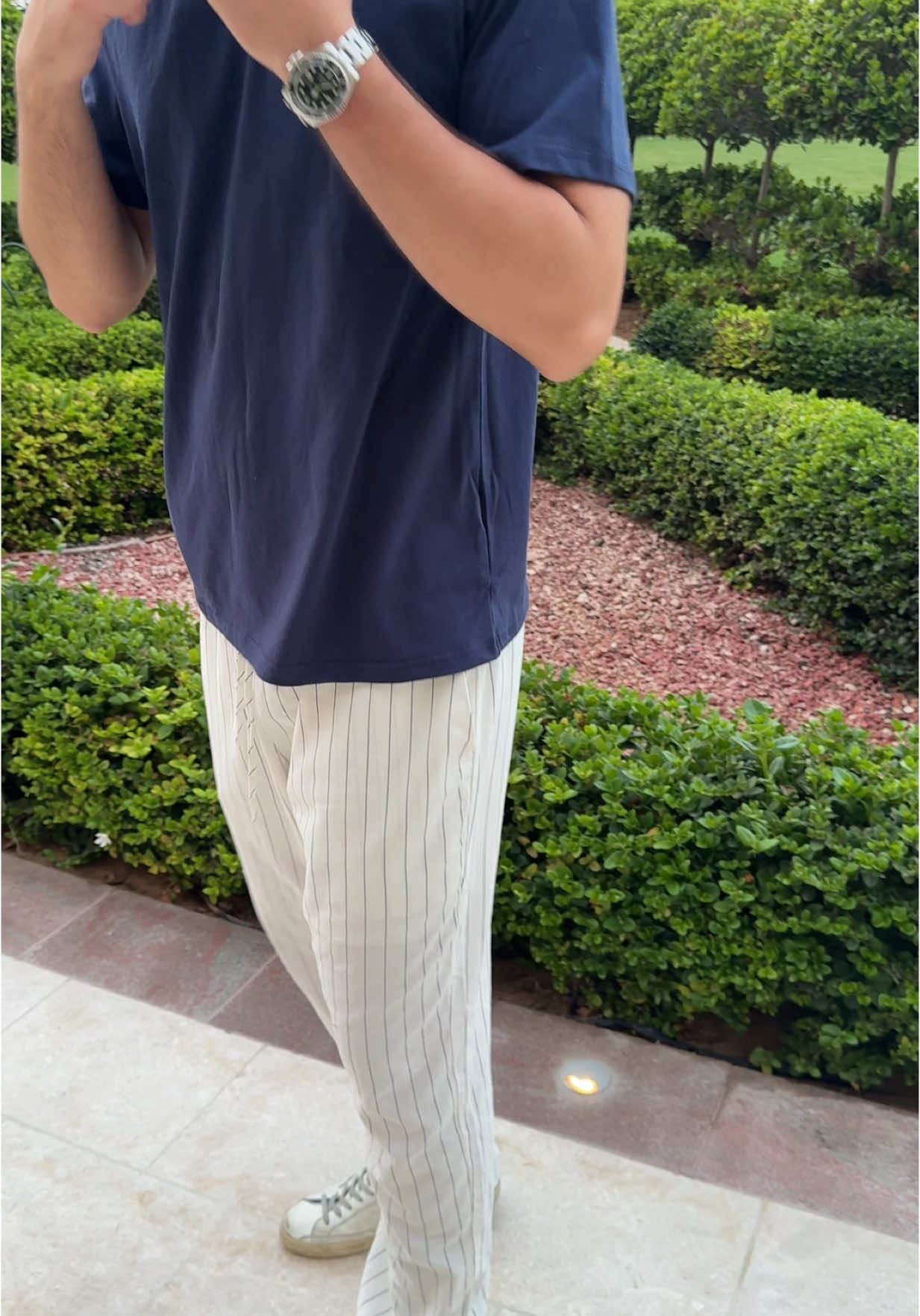 Gooses with linen>> #goldengoose #oldmoney #OOTD #Summer #summeroutfit #lamourfashion #menstyle #europeansummer 