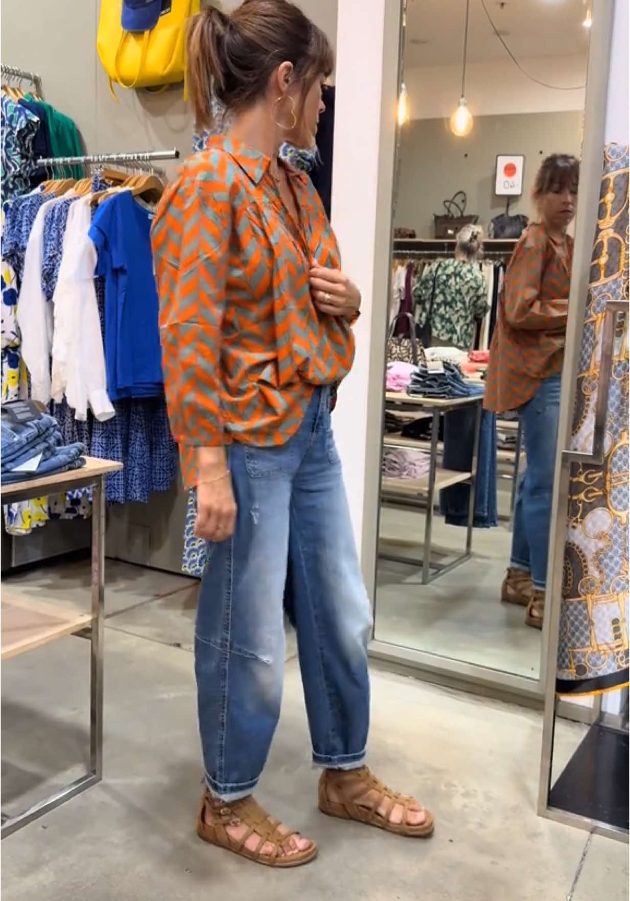 J’ai eu un coup de foudre au premier regard pour cette blouse 🤩