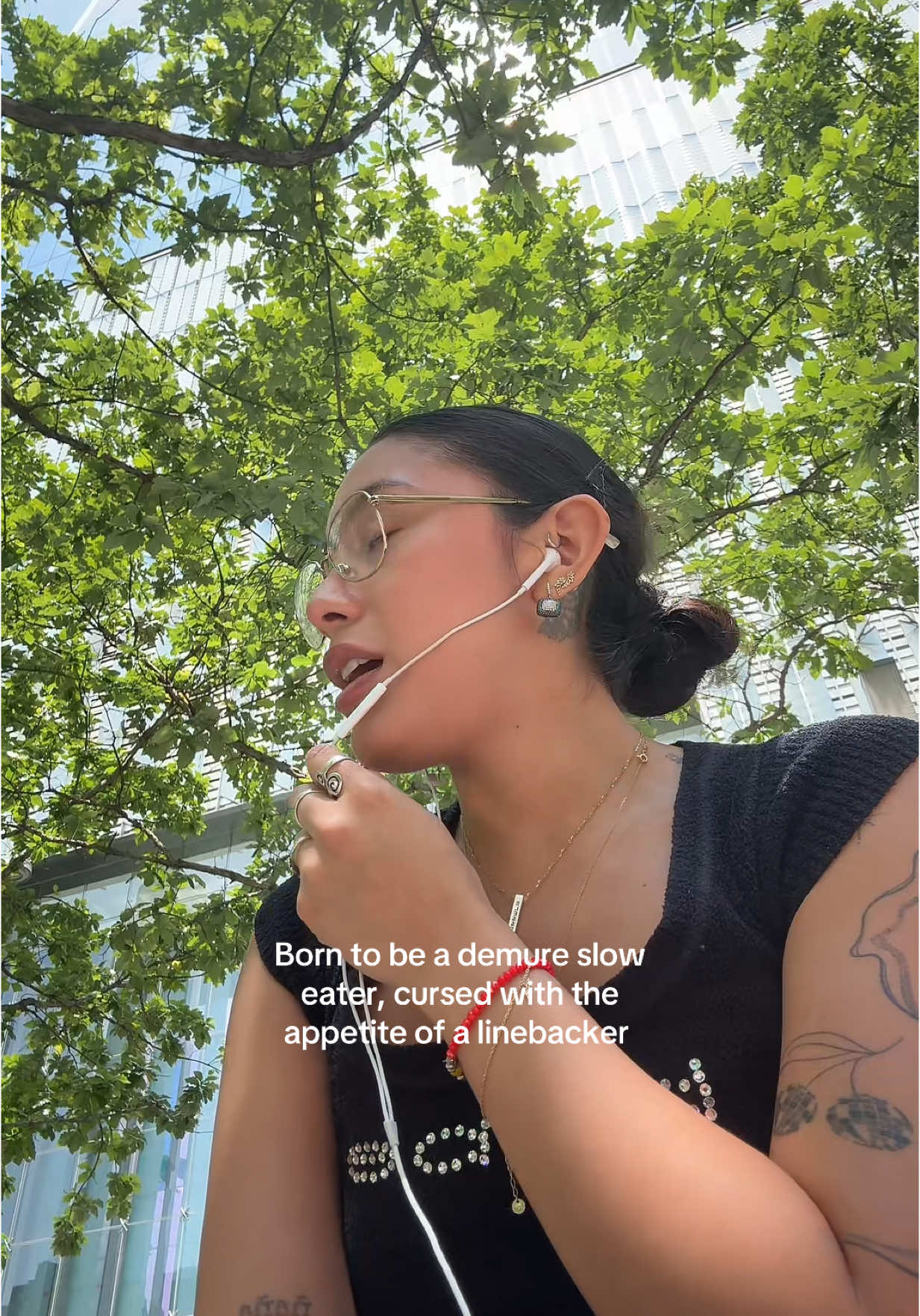 Unfortunate behavior :( #demure #eatinghabits 