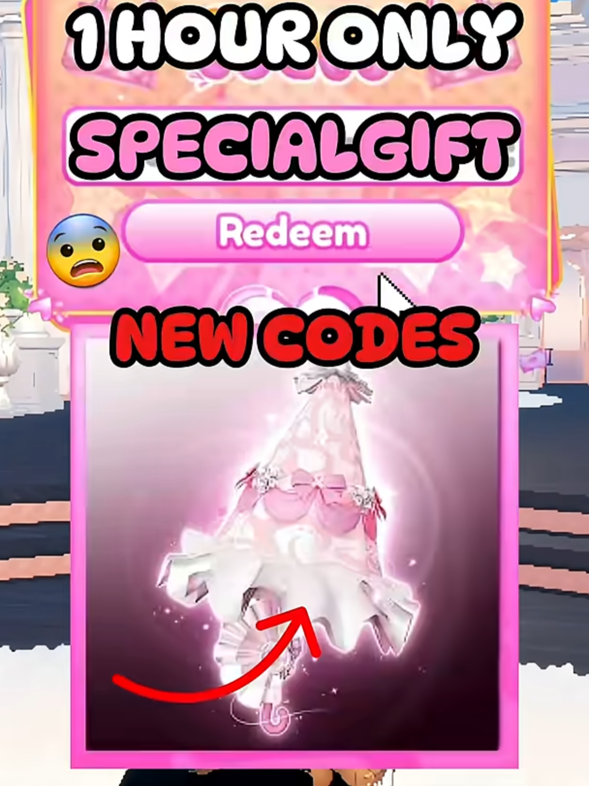 secret update and gift in dress to impress #robloxfyp #dresstoimpress #dresstoimpressroblox #dresstoimpressvip #dresstoimpresscombos #dresstoimpressupdate #blowup #shorts #dti #dresstoimpressfyp #dresstoimpresscodes #fyp