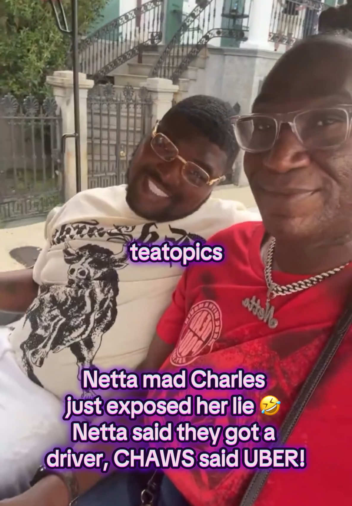 #msnetta #nettaandcharles #charlesyourlunchisready #msnettaandcharles #charlesandnetta #teatopics 