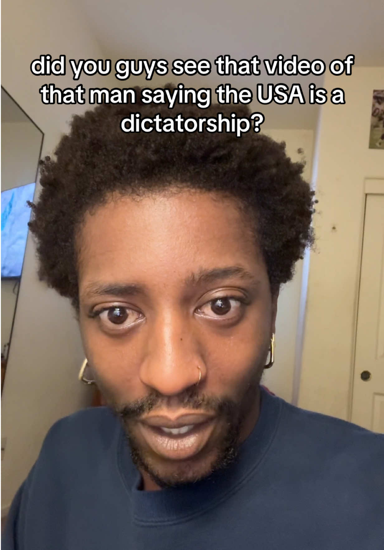 they’re literally proving his point about the USA being a dictatorship by trying to suppress his video @Bofa Deez 😐 #johnridgeway #government   #america #censorship #dictatorship #fyp #trending 