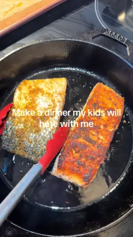 They ate the salmon 