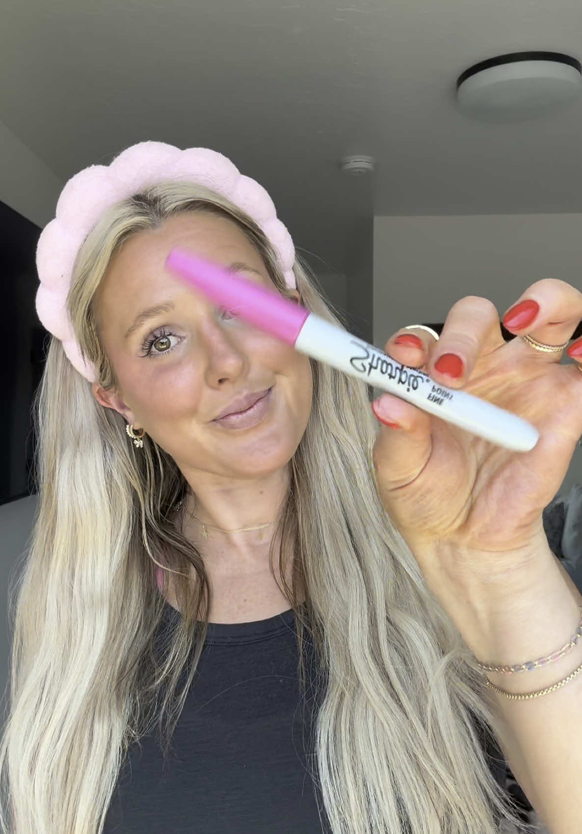 Get Ready With Me!🤭! #grwm #momlife #makeuptutorial @Vacation Inc. @LYS Beauty @Babe Original @rhode skin @Sharpie @Rare Beauty @Benefit Cosmetics @Saie @Diorbeauty 