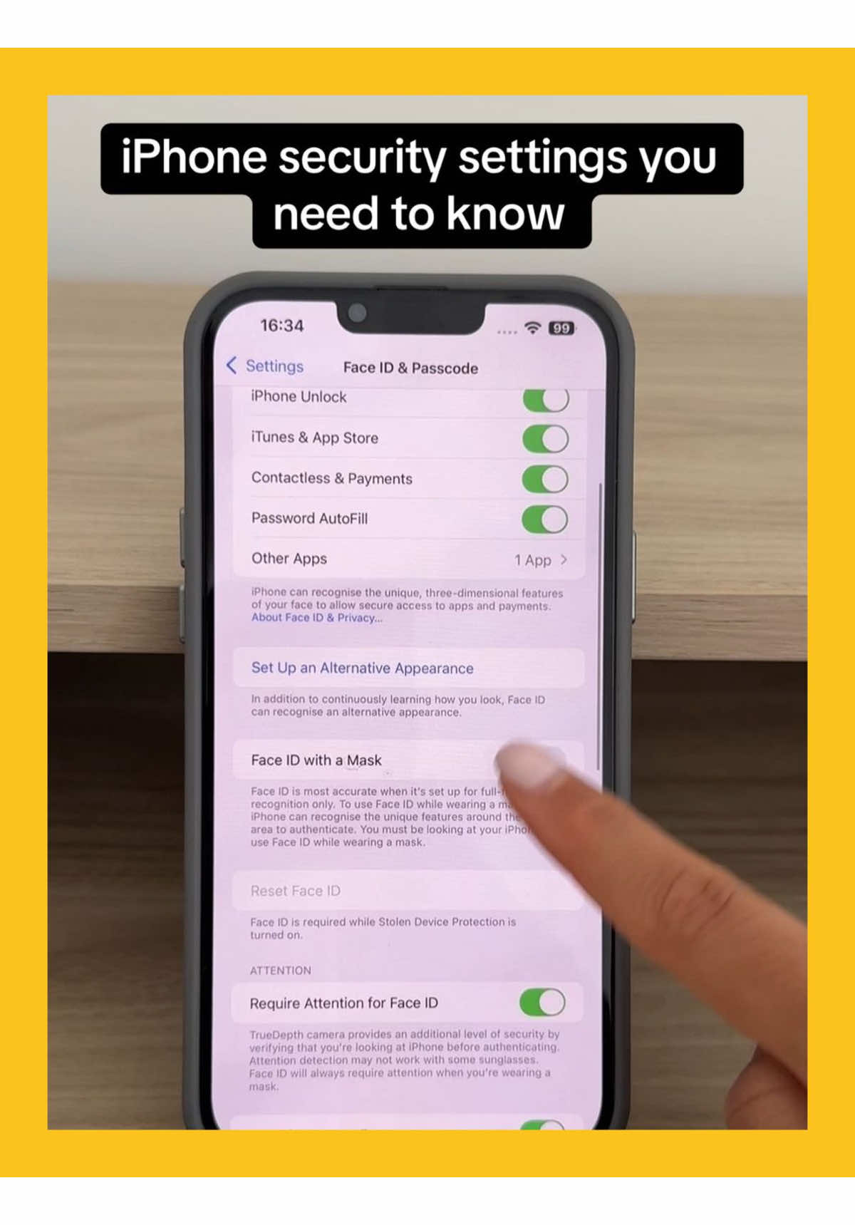 A quick iPhone setting that could save your phone if it’s ever stolen. 10 seconds. Do it now.👆#creatorsearchinsights #techtok #techtips #iphonesecurity 