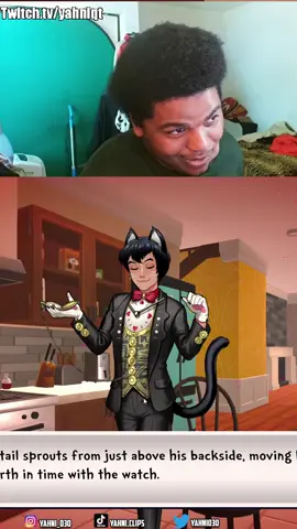 Got this yn starving! (Twitch: Yahniqt) #dateeverything #datingsimulator #visualnovel #datingsim #twitchclips #fypシ #funnymoments #twitchmoments #twitchstreamer #clips #gaming