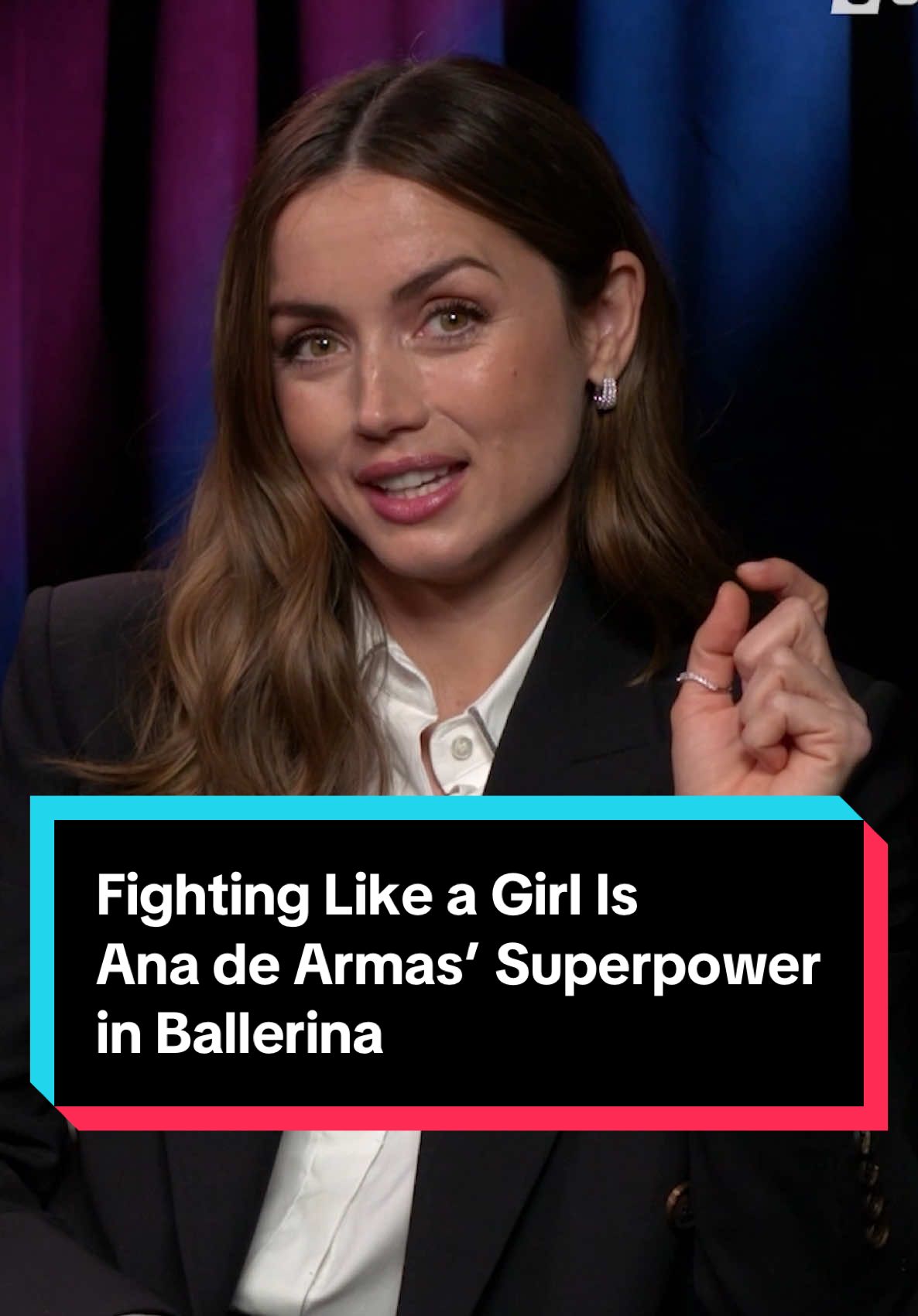 “When she’s told, fight like a girl, she’s so frustrated. She’s just going through a very tough time, and it’s a big revelation for her. The things that she thought might be a disadvantage, she realizes that she can turn them around and play them. Fighting like a girl can actually be her superpower.” - Ana de Armas Catch our full chat for BALLERINA ON Collider now! #anadearmas #interview #actor #acting #ballerina #ballerinamovie #johnwick #stunts #fyp #filmmaking 
