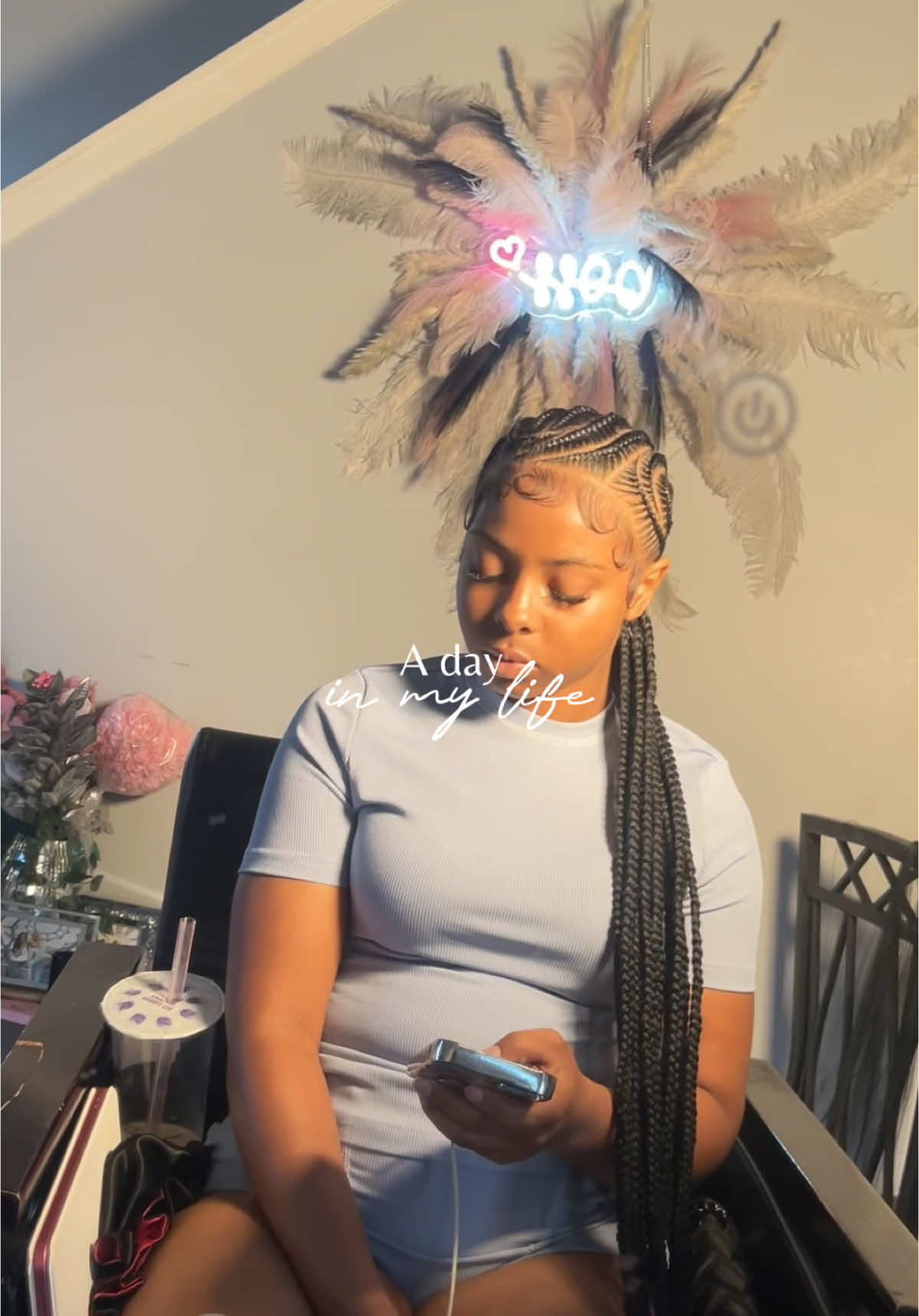 Step by step freestyle 12 braids 😍🔥#fyp #eastmemphishairstylist #fypage #memphisstitchbraids #stitchbraidmemphis #fypシ゚viral #fyppppppppppppppppppppppp #eastmemphisbraider #fypシ 