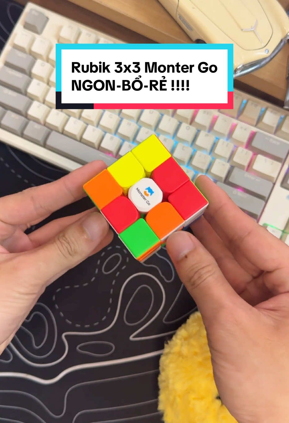 Mình không nghĩ con rubik này chơi ngon như vậy #review #rubik #ganswiftblock #rubikcube #xuhuong 
