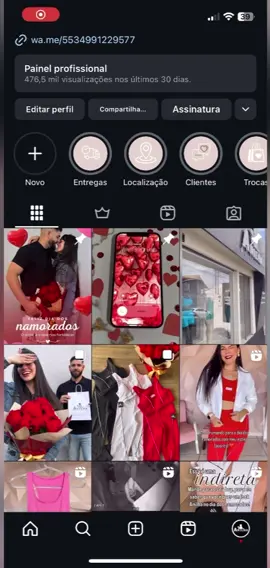 Sabia que tem como mudar a grade do perfil?!  Te ensino a mudar as fotos e reels de lugar lá no IG.
