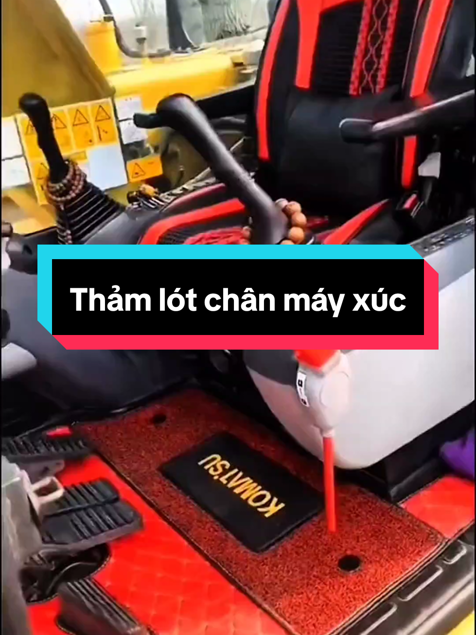 Thảm lót sàn ca bin đủ cho tất cả các dòng máy#xuhuongtiktok #hoimayxucmaydaovietnam #hoimayxucmienbac #hoixetaititok #phutungmayxuc 