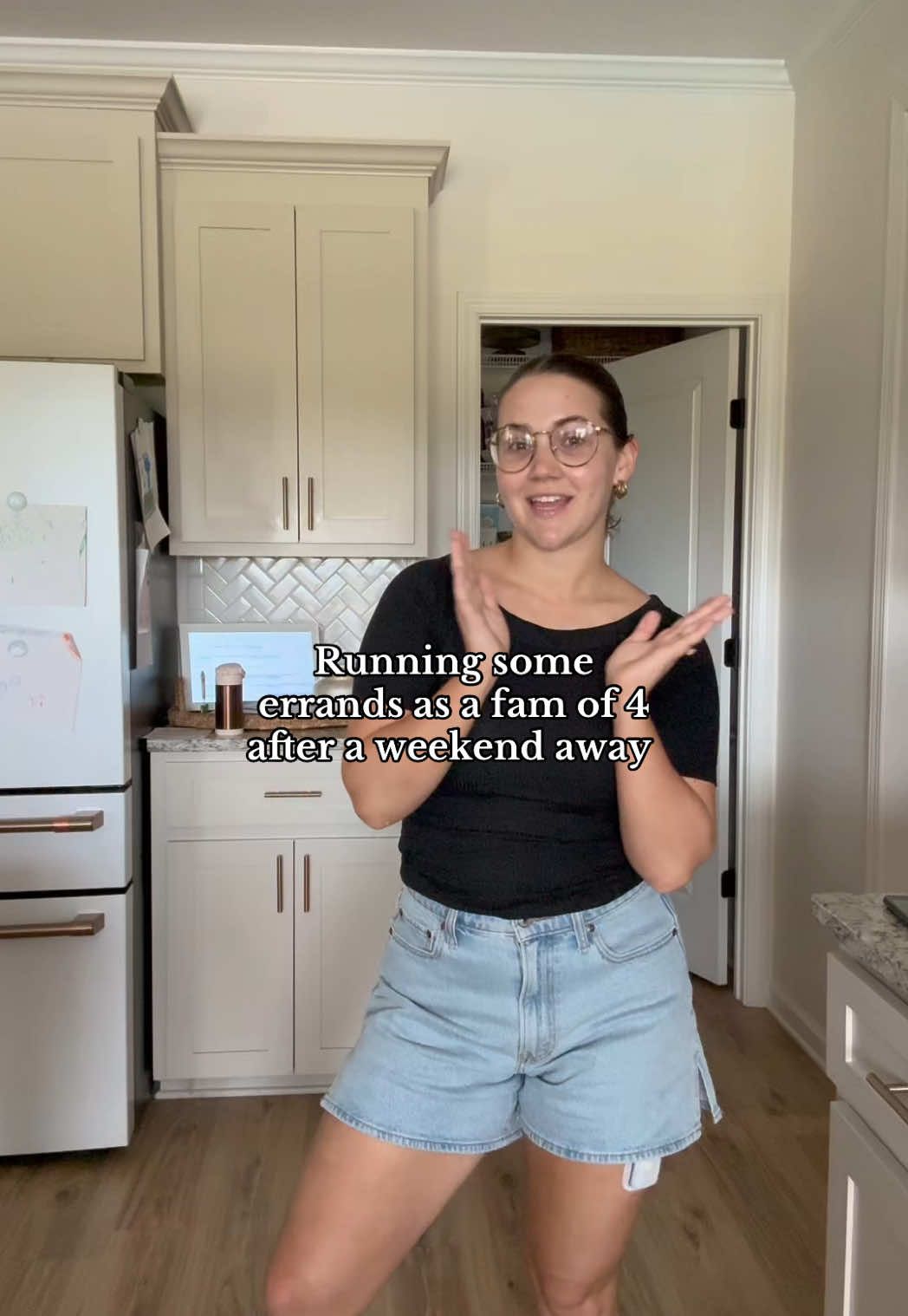 We wanted to get her ears pierced when she was a baby like I did but decided to let her decide when she wanted them 🥹 made it so exciting! she’s so happy and they’re the cutest little things 🥹 #hunteranddevin #family #husbandandwife 