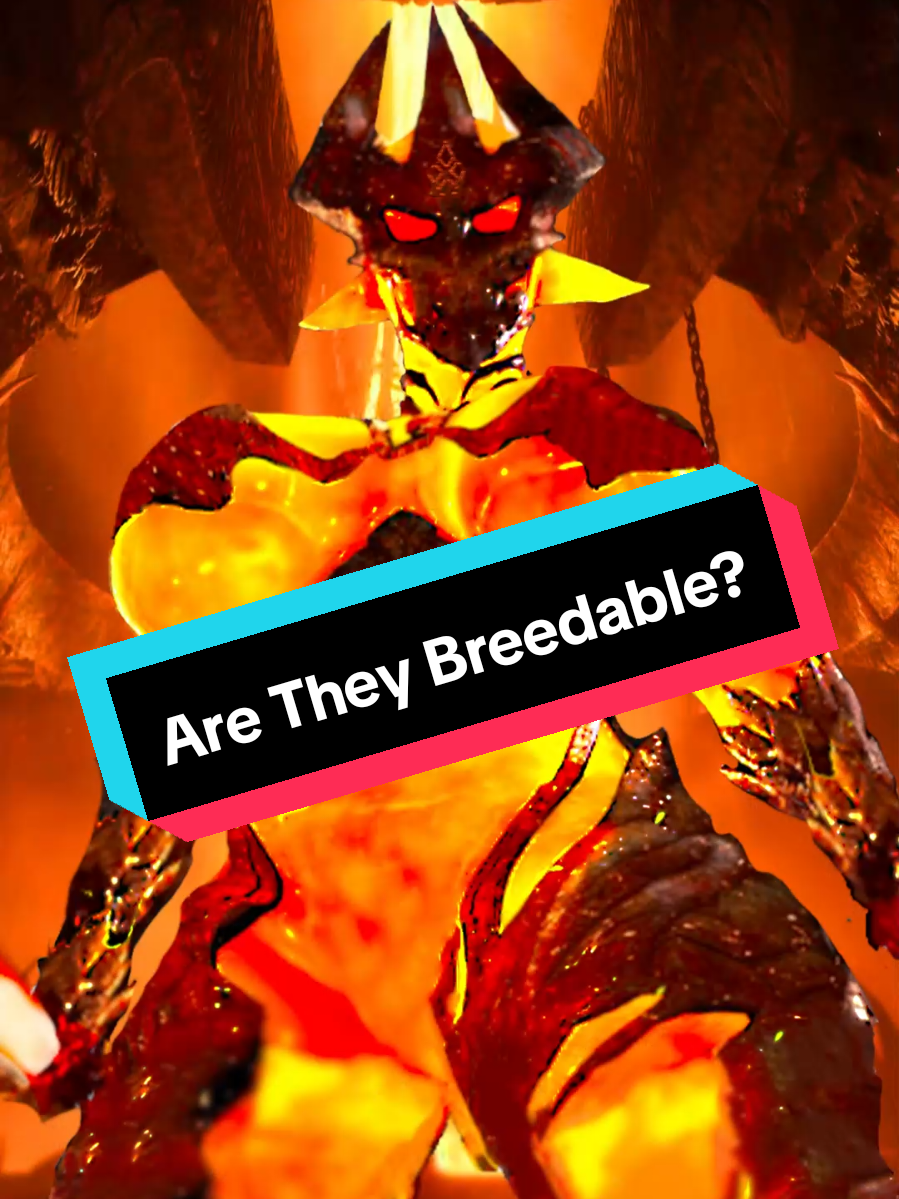Are Flame Atronachs Breedable? #elderscrolls #skyrim #oblivion #oblivionrematered #flameatronach #crontex #susmonth 