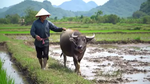 Một ngày chăn trâu nơi quê – yên bình và đẹp lạ #nguoichantrau #nongdanvietnam #langquevietnam #chantrauvietnam #vietnamrural #lifeinthecountryside #fypvietnam #vietnamfarmer #vietsub #videodepthuong #nofilter #lamluvui