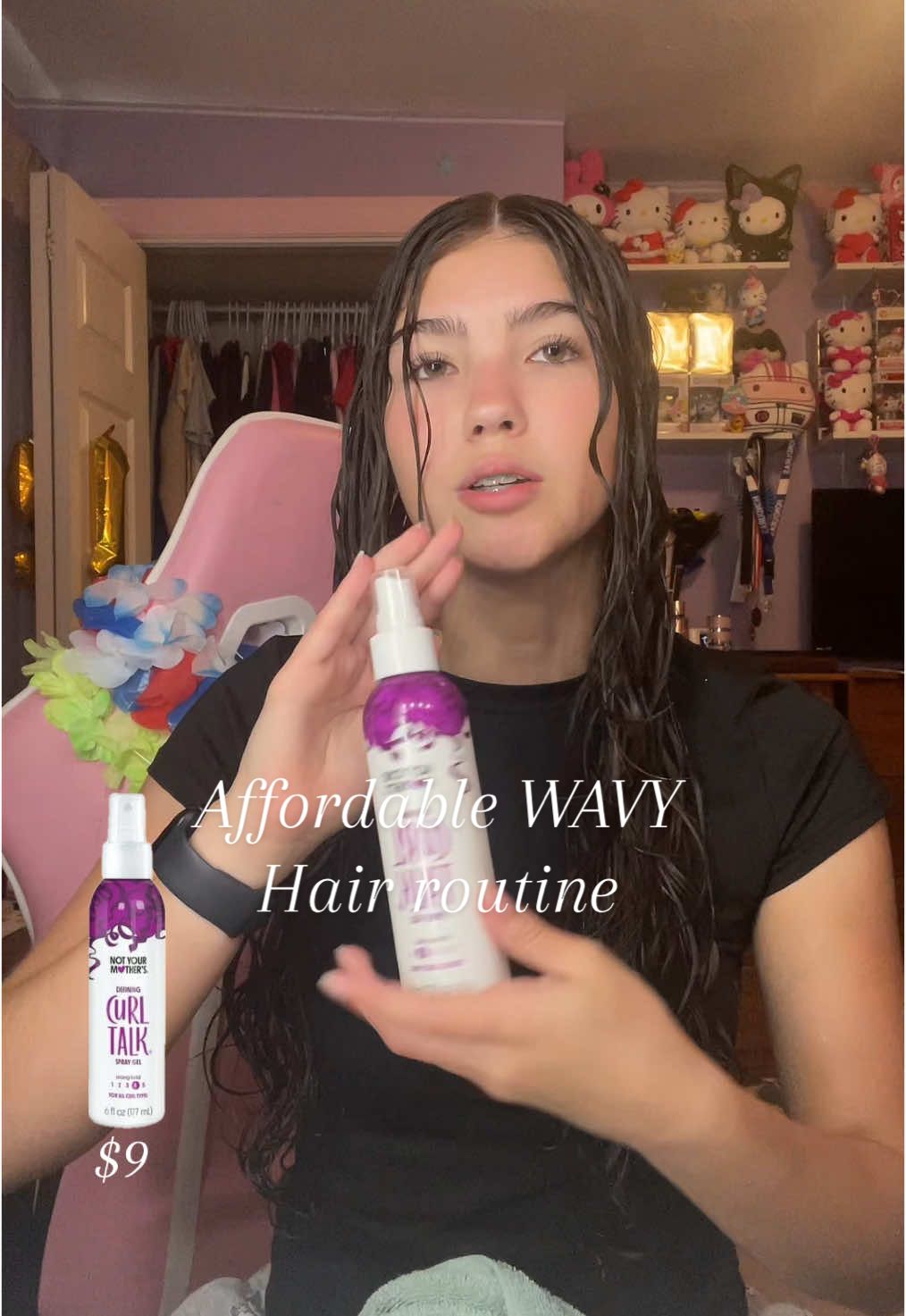 Wavy hair routine! #Emspepper #fyp #hairtok #wavyhair #notyourmothers #camillerose #wavyhairproducts #affordable #foryou #notyourmotherscurltalk @Not Your Mother's @Camille Rose  Requested by- @cara 𖣂 