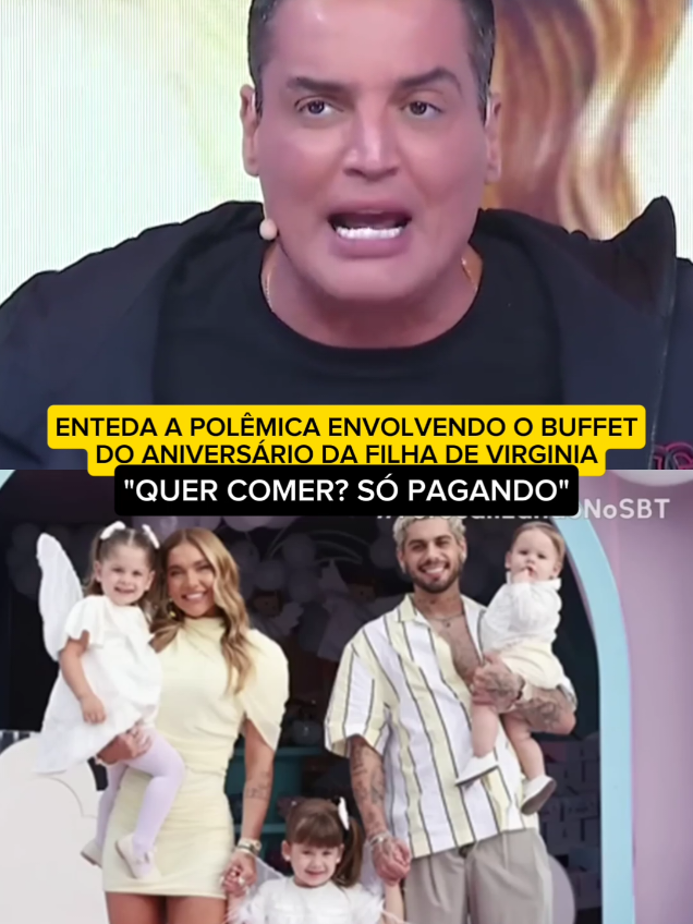 Entenda a polêmica do buffet da festa da filha de Virgínia #fyp #NotíciasDeFamosos #Fofocalizando #Polêmica #noticiastiktok #Fofoca #noticias #fofocalizandonosbt #Celebridades #creatorsearchinsights #viralvideos #ultimasnoticia #zefelipe #virginia 