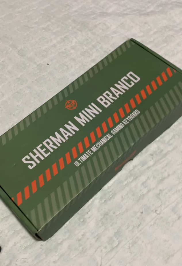 TGT sherman 60% Upgrade no setup . . . .. . . . #pcgaming #pc #tecladogamer #shopee #contapequena 