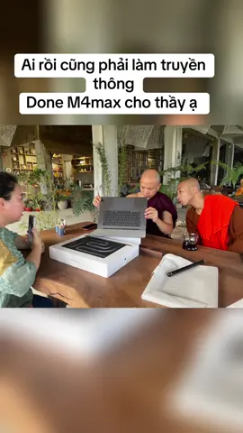 M4 max 16inch cho thầy , chúc nó mang lại nhiều lộc cho nhà chùa 😊#macbook14inch #macbookpro #m4max 