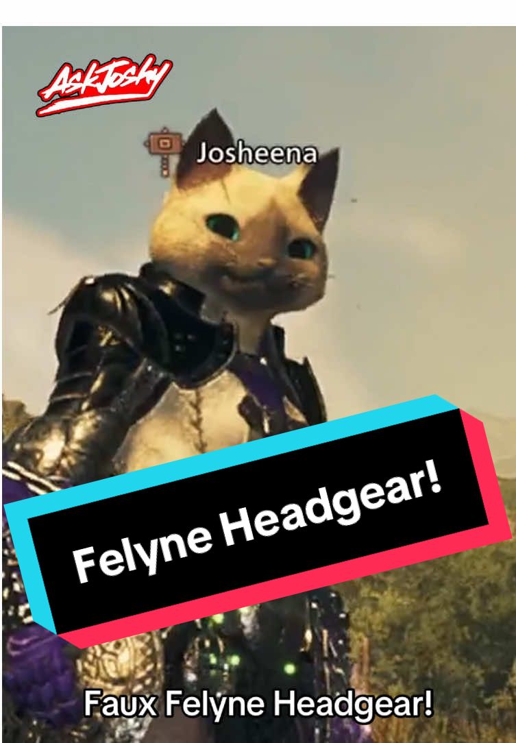 Faux Felyne Headgear in new Monster Hunter Wilds Event Quest Three Tails Better Than None 🐱 MH Fashion Layered Armor  #monsterhunter #monsterhunterwilds #mhwilds 