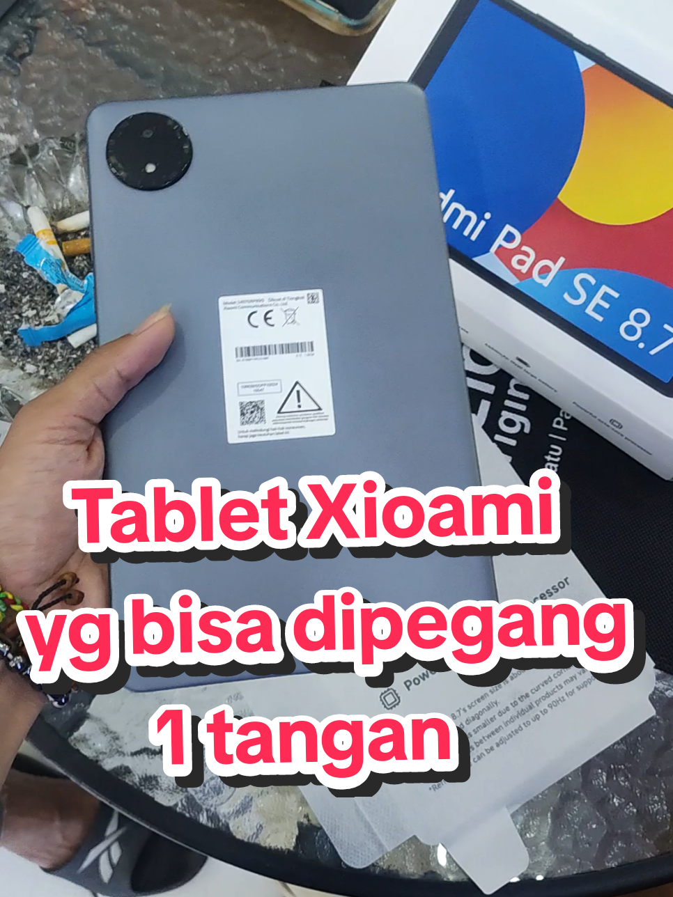 📱🔥 TABLET RINGKAS DENGAN FITUR LENGKAP! Xiaomi Redmi Pad SE 8.7 hadir dengan desain kompak dan spesifikasi unggulan:  Layar IPS LCD 8,7 inci dengan refresh rate 90Hz dan kecerahan hingga 600 nit   Prosesor MediaTek Helio G85, RAM 4GB, dan penyimpanan 128GB yang dapat diperluas hingga 2TB   Baterai 6.650 mAh dengan dukungan pengisian cepat 18W   Kamera belakang 8MP dan kamera depan 5MP   Speaker stereo dengan teknologi Dolby Atmos   #RedmiPadSE87 #TabletRingkas #XiaomiIndonesia #GadgetFYP #UnboxingXiaomi #TeknologiTerbaru #GadgetIndonesia #FYPIndo #fyp #fyppppppppppppppppppppppp 