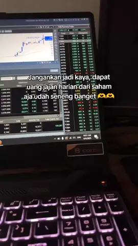 Uang jajan dari saham 🫶 #belajarsaham #tradersaham #sahamdarinol #scalpingsaham #scalpersaham #saham #investasisaham #tradingsaham 