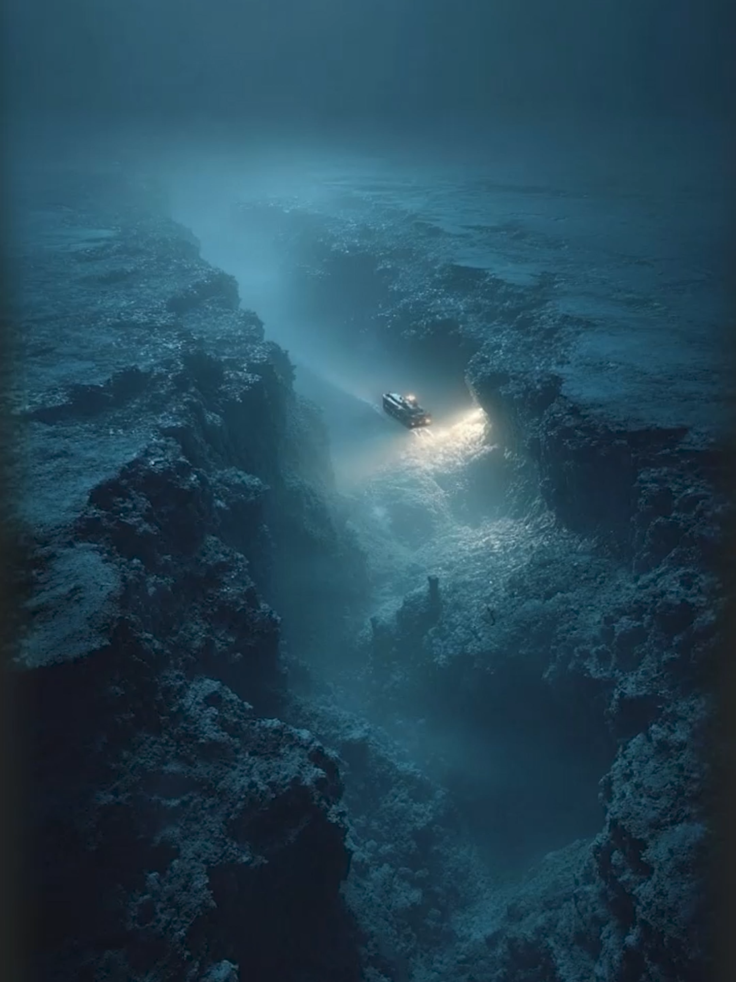 Este cineasta encontró un extraño lago dentro del mar que su submarino no pudo atravesar y rebotó sobre él. ¿Qué ocultan estos lagos en el fondo del océano? 🤯 #MisteriosDelOcéano #Enigmas #Mar