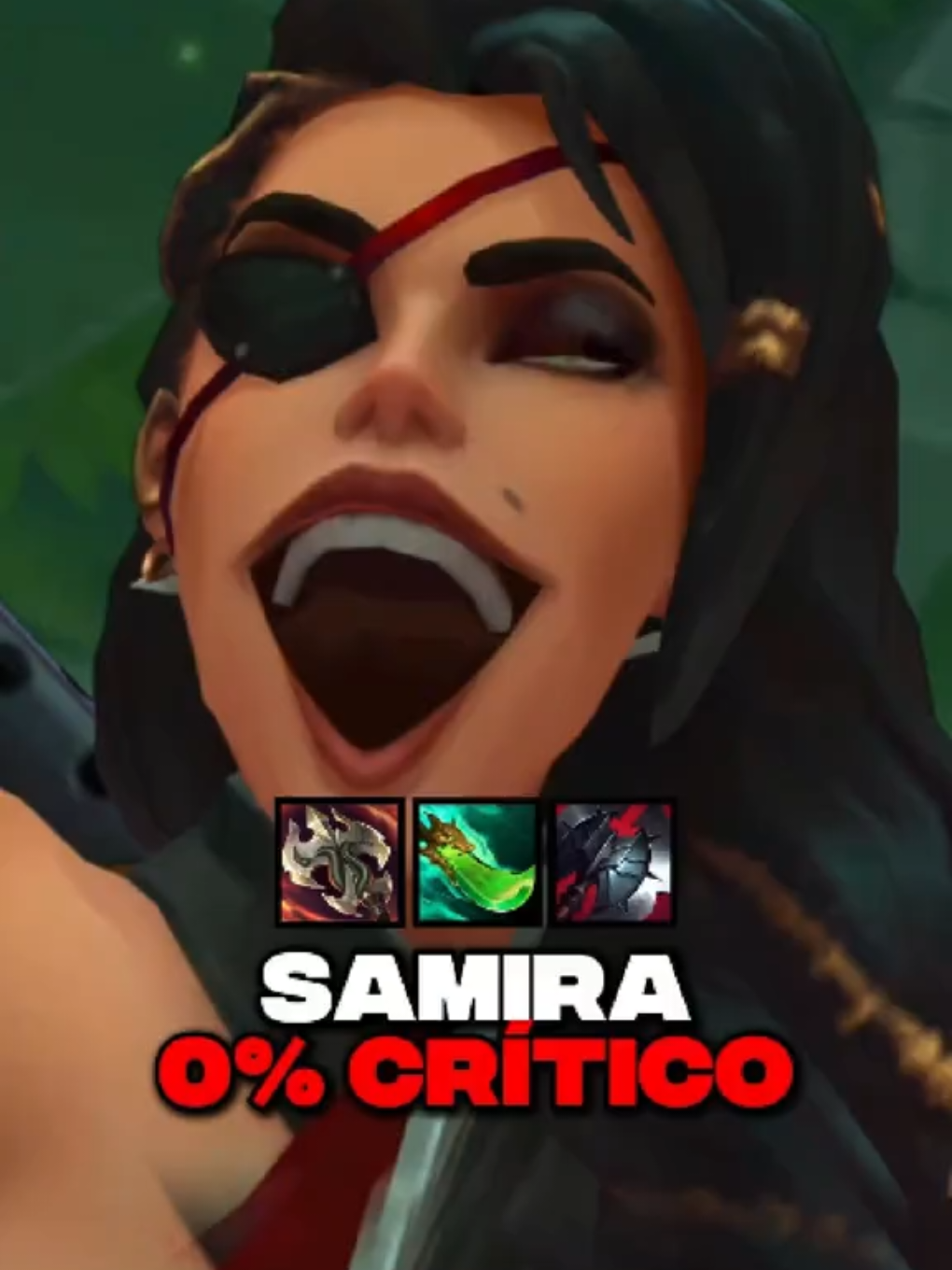 Explicando a Samira sem crítico (que eu mesmo inventei)! A Samira sempre foi uma campeã muito limitada quando o assunto são builds. Ela sempre foi forçada a fazer primariamente crítico, mas eu, que amo essa boneca e tô cansado de TODA SANTA PARTIDA ter que fazer Coletora e depois Gume do Infinito, decidi inovar e desenvolver uma build muito divertida, fácil de fazer e de aplicar: a famigerada Samira com 0% de crítico! Por isso, no vídeo de hoje, eu venho aqui com a função de explicar pra você, pequeno ganhafoto, como fazer essa build! #leagueoflegends