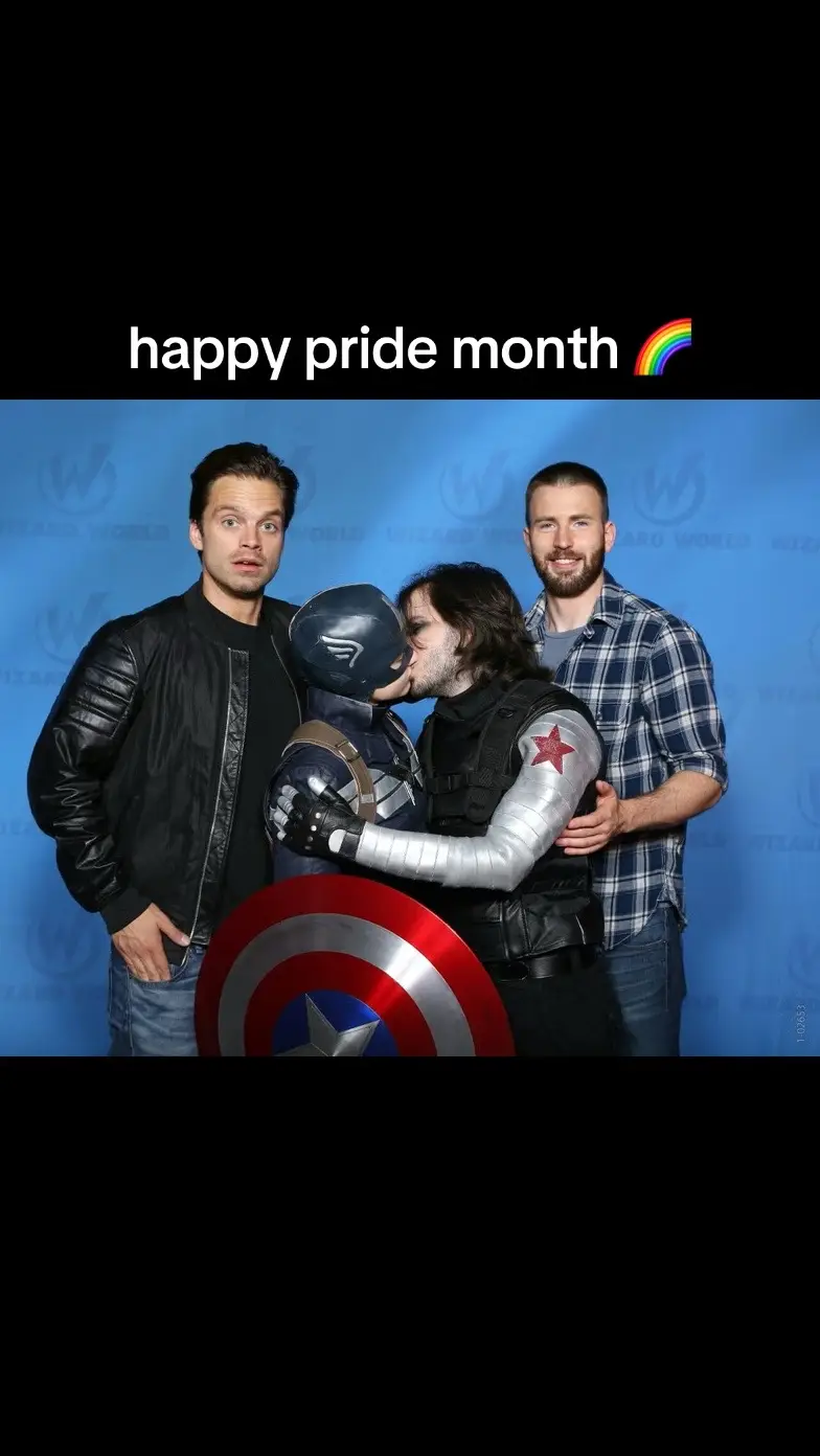 i seriously laugh every time i see this picture #buckybarnes #steverogers #stucky #wintersoldier #captainamerica #marvel #pridemonth #mcu #fyp 