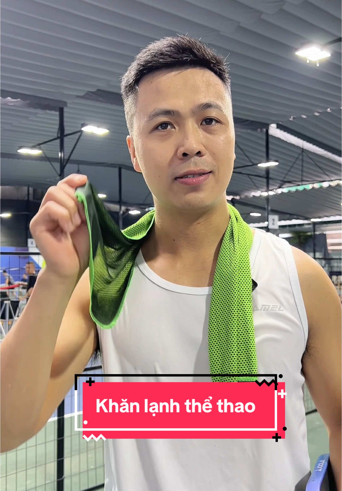 Khăn lạnh chơi thể thao #khanlanh #choithethao #xuhuong 