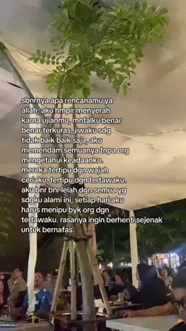 ini sudah diluar batas kemampuanku ya allah