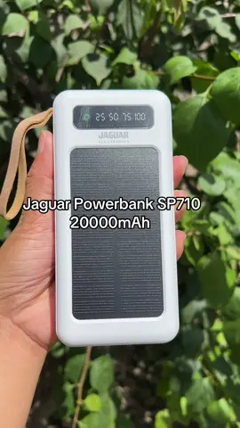 Jaguar Powerbank SP710 20000mAh Solar Power Bank with Flashlight and Charging Cables #jaguar #powerbank #jaguarpowerbank #solarpowerbank #fyp #20000mah #foryourpage 