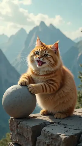 Today this cat want to eat beef and tomato .. 😂😂 #storycat #cat #catsoftiktok #cutecat #aicat #catlover #ai #aivideo #orangecat #fyp