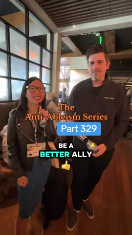 Create opportunities for us to excel Featuring Dale DiMassi My book The Anti-Ableist Manifesto is available in print, audio, and ebook: http://tiffanyyu.com/book #AntiAbleism #AntiAbleist #DisabilityAwareness #Disability #APITikTok #TikTokPartner 