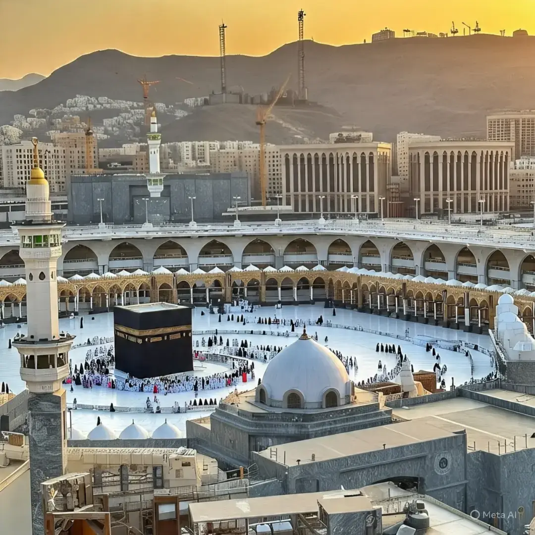 Makkah (Mecca) and Madina (Medina) are two of the holiest cities in Islam, located in modern-day Saudi Arabia. # Makkah (Mecca) Makkah is considered the birthplace of Islam and the holiest city in the Islamic world. It is home to: 1. *The Kaaba (Ka'bah)*: A cube-shaped building considered the House of Allah, towards which Muslims face during their daily prayers. 2. *The Grand Mosque (Masjid al-Haram)*: One of the largest mosques in the world, surrounding the Kaaba. 3. *Mount Arafat*: A hill where Muslims gather during the Hajj pilgrimage. # Madina (Medina) Madina is the second-holiest city in Islam and is known for: 1. *The Prophet's Mosque (Masjid an-Nabawi)*: A mosque built by the Prophet Muhammad (peace be upon him) and his companions. 2. *The Tomb of the Prophet Muhammad*: Located within the Prophet's Mosque, it is a sacred site for Muslims. 3. *The City of the Prophet*: Madina is where the Prophet Muhammad (peace be upon him) migrated to from Makkah and established the first Islamic community. Both cities are considered sacred and are visited by millions of Muslims each year, especially during the Hajj and Umrah pilgrimages.
