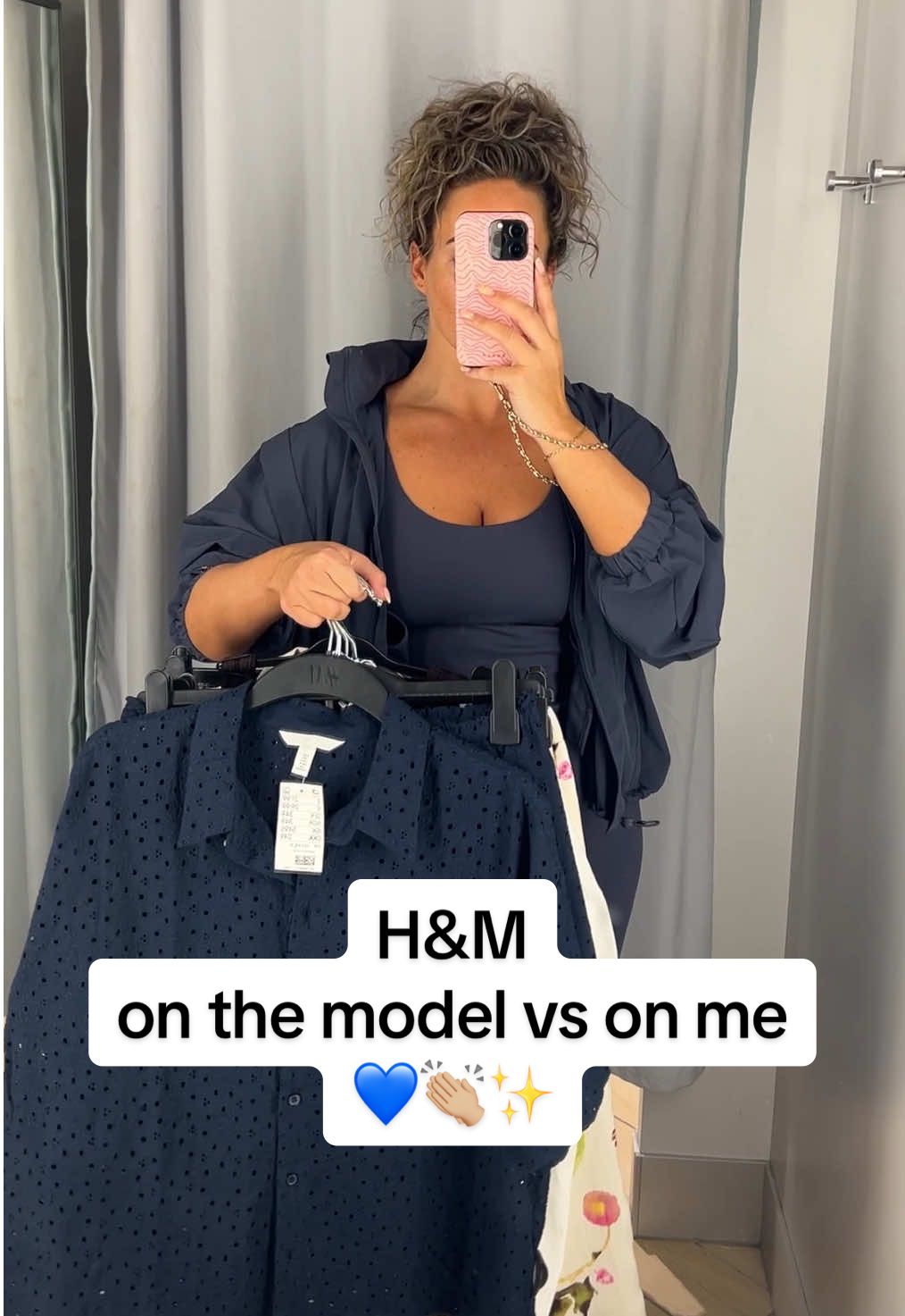 H&M ON THE MODEL VS ON ME ✨ everything is linked on my LTK - 🔗 in bio! #hm #hmhaul #summeroutfit #hmnewin #haul #onthemodelvsonme #tryonhaul #tryon 