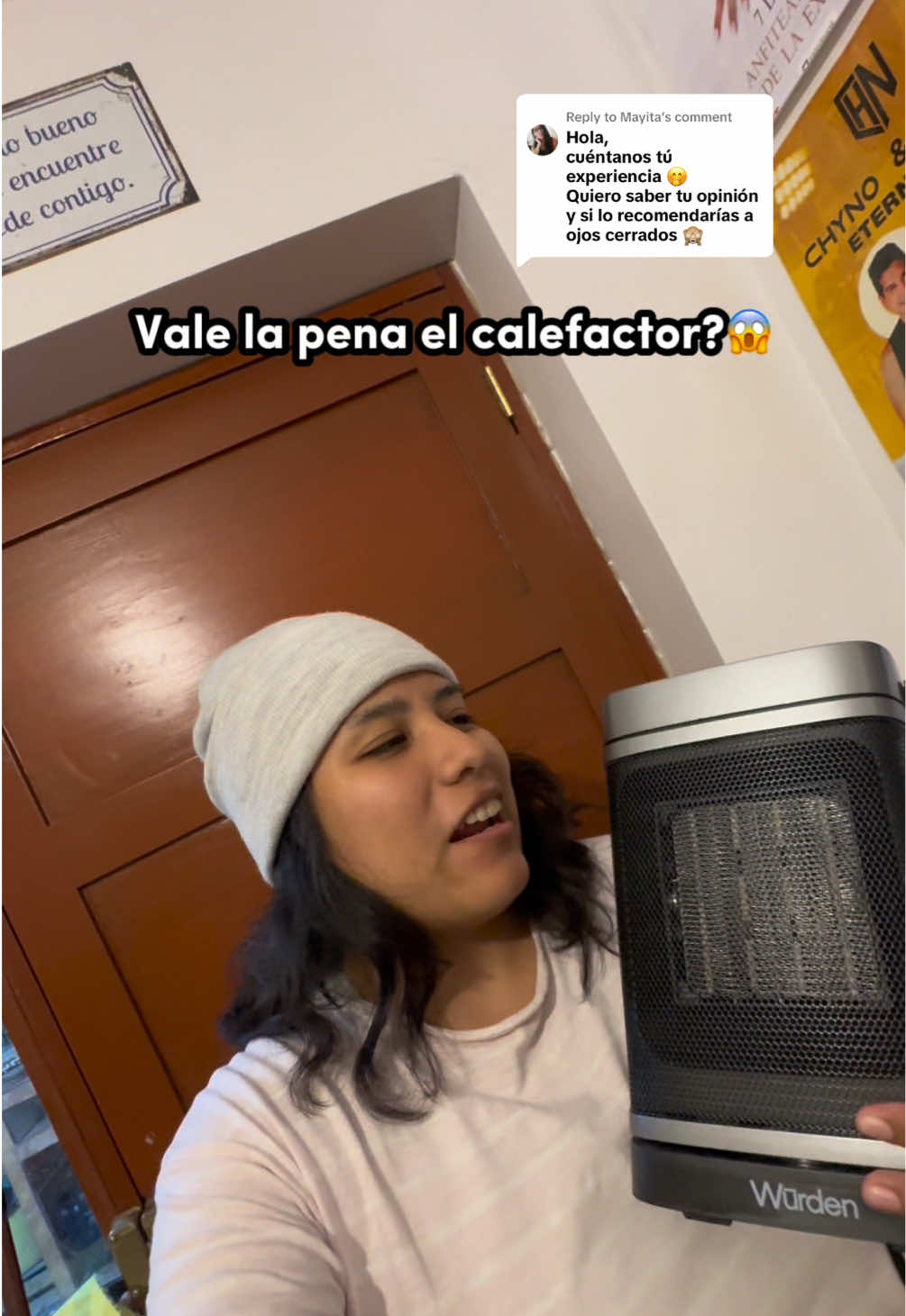Replying to @Mayita y finalmente aquí la esperada respuesta 🙊 #calefactor #productos #dondeconseguir #dondecomprar #datazo #wurden #wurdencalefactor #sodimac #fyp #fypage #frio #combatirelfrio #barbarabvlogs #calentador #friolimeño 