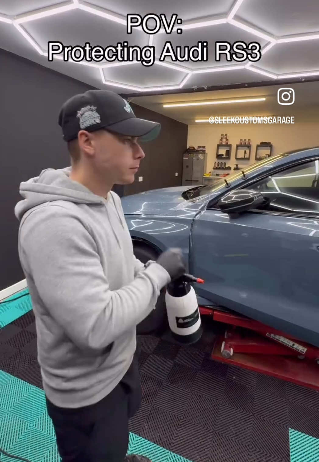 Audi RS3 fender protected with PPF  📍 211 Cambuslang Road Glasgow,    Lanarkshire G72 7TS United Kingdom   John Hillhouse Industrial Estate, Unit 30, Sleek    Customs 👨‍💻 www.sleekcustoms.com  📱 07394463391  #audi #audirs3 #detailedbysleekcustoms #sleekcustomsgarage #glasgow #detailing #ceramiccoating #cars #audia3 #ppf #ppffilm #ppfinstallation #ppfwrap #paintprotectionfilms