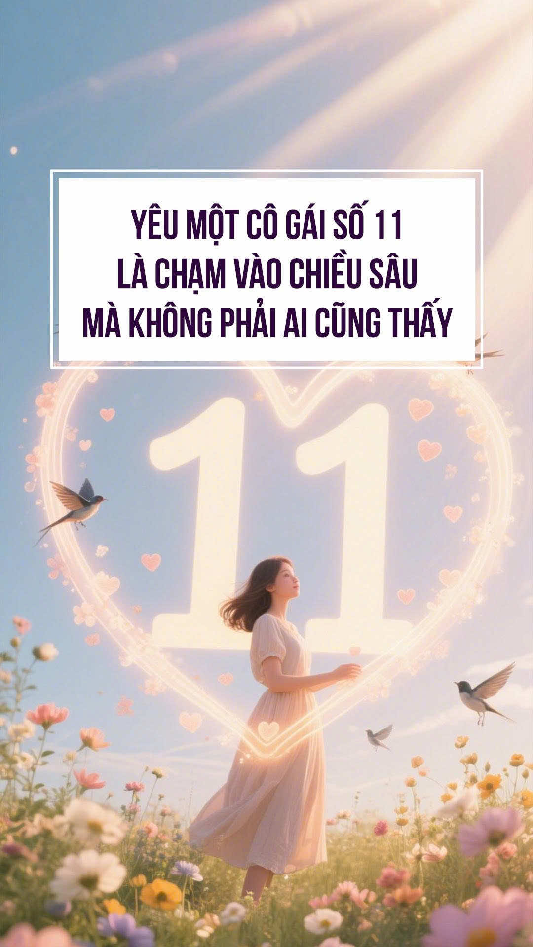 Yêu một cô gái số 11 - Là chạm vào chiều sâu mà không phải ai cũng thấy #TamHonSo11 #TinhYeuVaCamXuc #YeubangCaTraiTim #ThanSoHoc #sochudao11 #SongYeuVaHieu #YeuPhuNuSo11 #ChuyenTinhSo11 #thansohoc #successlegacy #slc #tamlythansohoc 