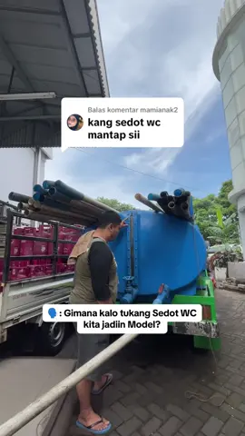 Membalas @mamianak2 gimana tukang sedot WC kaya gini kita jadiin model? #makeover 