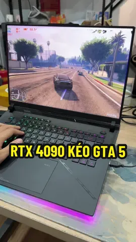 Test GTA V trên ROG SCAR 16 RTX 4090 #laptop #gta5 #gta #laptopgaming #testgame #emkhuelaptopgaming #reviewlaptop