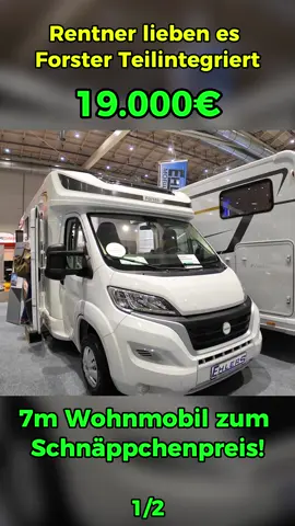 Rentner lieben es Forster Teilintegriert – 7m Wohnmobil zum Schnäppchenpreis! #Wohnmobil #Automobile #Camping #Wohnmobile #van #Reisemobil #fyp