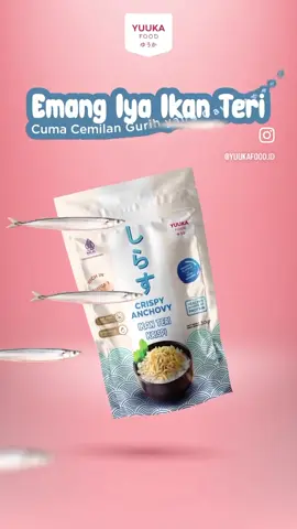 Lagi pengen camilan gurih yang ga ngebosenin??? Teri Crispy Yuuka solusinya 🫠💯 #yuukatericrispy #jajananviral #mpasihomemade 