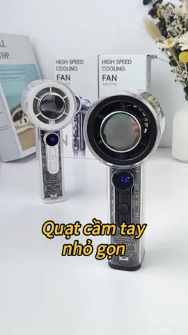 -CLUBLU- Quạt Turbo Jet Cầm Tay 100 Cấp Độ Gió Mini Fan X05 Trong Suốt 4000mah Lạnh Sạc Di Động USB ##clublu##quạt##quạtcamtay##quatcamtaymini##quatdulich