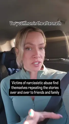 Victims of narcissistic abuse find themselves repeating the stories over and over to friends and family  #narctokadvice #traumabond #abuserecovery #abusiverelationship #npd #covertnarcissisticabuse #narcissisticrelationshiprecovery #npdsurvivor #npdabuse #narcissisticrelationship #narcissisticabuse #npdsurvivor 