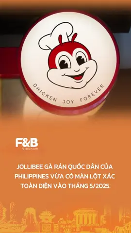 JOLLIBEE GÀ RÁN QUỐC DÂN CỦA PHILIPPINES ĐANG LỘT XÁC TOÀN DIỆN PHỤC VỤ CHO KẾ HOẠCH MỞ 800 ĐIỂM BÁN MỚI TRONG NĂM 2025. NẾU HOÀN THÀNH ĐÚNG KẾ HOẠCH, SỐ LƯỢNG CỬA HÀNG SẼ VƯỢT 10.000. #jollibee #tintuc #tintucmoinhat #amthuc #amthucvietnam #thuonghieu #kinhdoanh #kinhdoanhanuong #kinhdoanhfnb #fnbvietnam