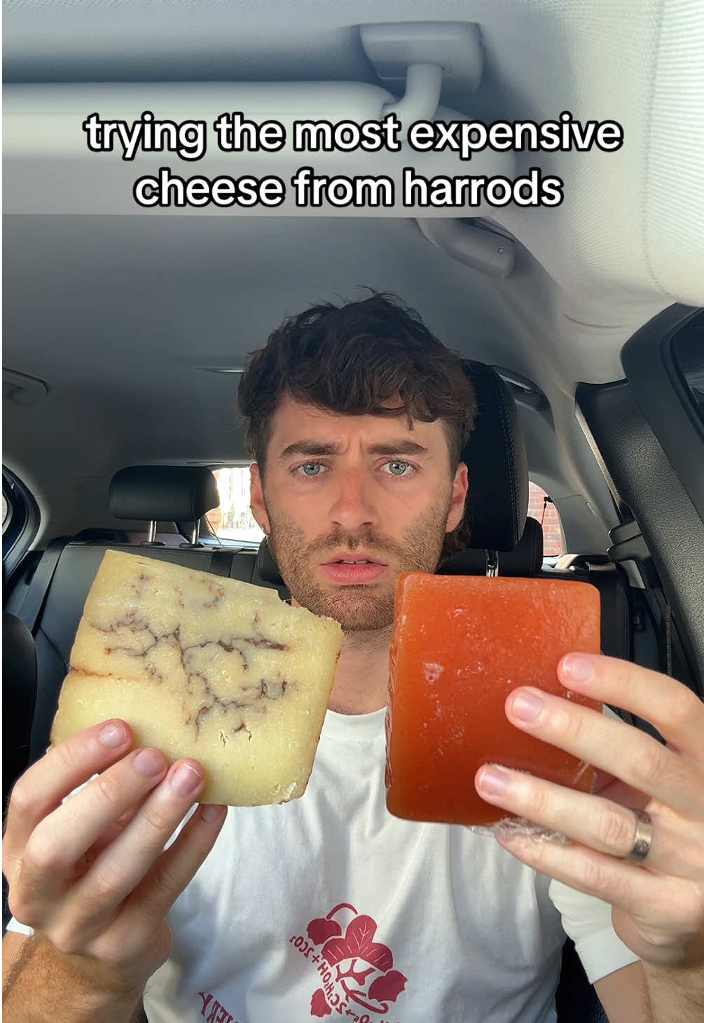 i can’t believe i spent £50 on this 😂 #harrods #cheese #foodreview 
