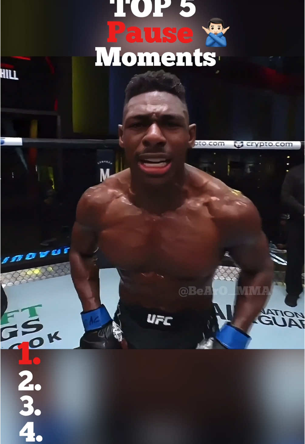 Top 5 Pause moments 😂🔥 #top5 #pause #UFC #mma #fyp