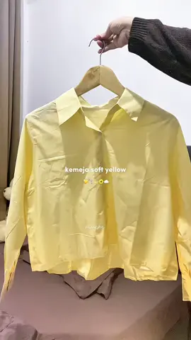 #kemejawanita #kemejacrop #softyellow #fyp #fypage #fyppppppppppppppppppppppp 