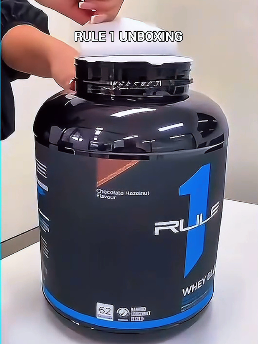 Rule 1 protein unboxing 👌 #armanproteinstore #armansmegamart #protein 