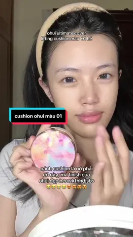 cushion ohui gì chưa người đẹp, này là bản ohui ultimate cover lifting vỏ mới á, chất này năm ngoái bé có làm vid rì viu ùm xèo gòi =))) ngon bền mỏng bóng, hơi xuống tone nhưng mà gấc đẹp huhuhuhuhuhuhuhu . . . #annierose697 #dailymakeup #reviewlamdep #goclamdep #trangdiem #reviewmypham #cushion #phannuoc #ohui 